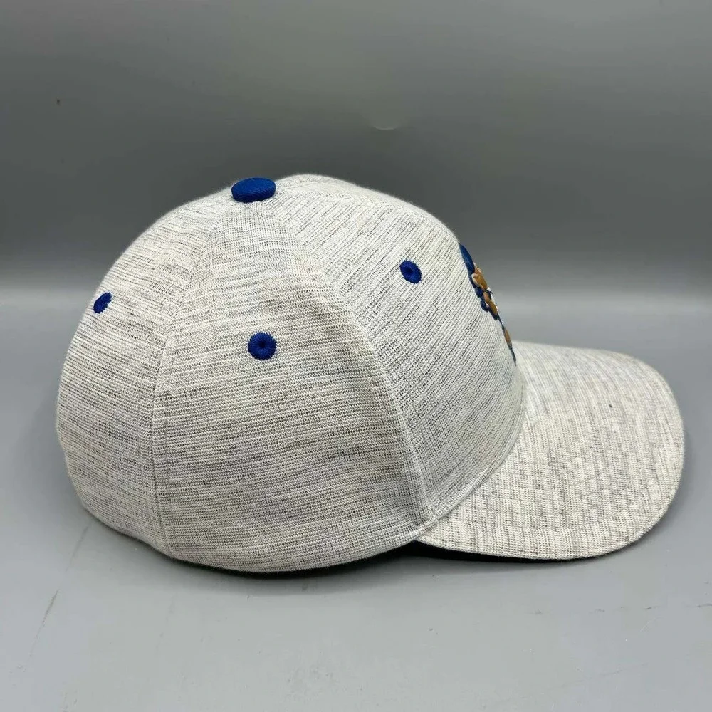 Chicago Cubs Hat‎ Youth Gray Blue Melonwear Snap Back Cap Cotton